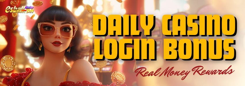 Daily Casino Login Bonus: Get Real Money Rewards Every Day Daily Casino Login Bonus: Get Real Money Rewards Every Day